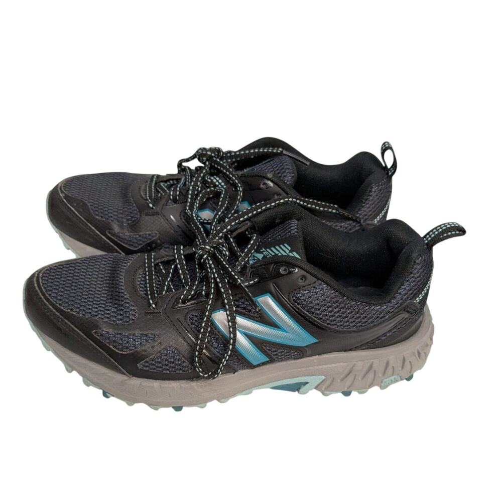 New Balance Women's WTE412B3 Black Teal Green All Terrain Shoe Sneakers Size 7.5